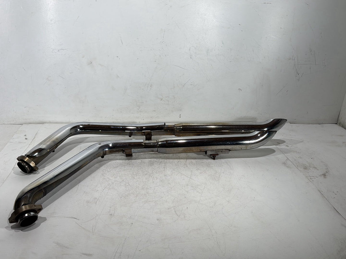 2004 Harley Heritage Softail Classic FLSTCI OEM Exhaust Header Pipes Muffler