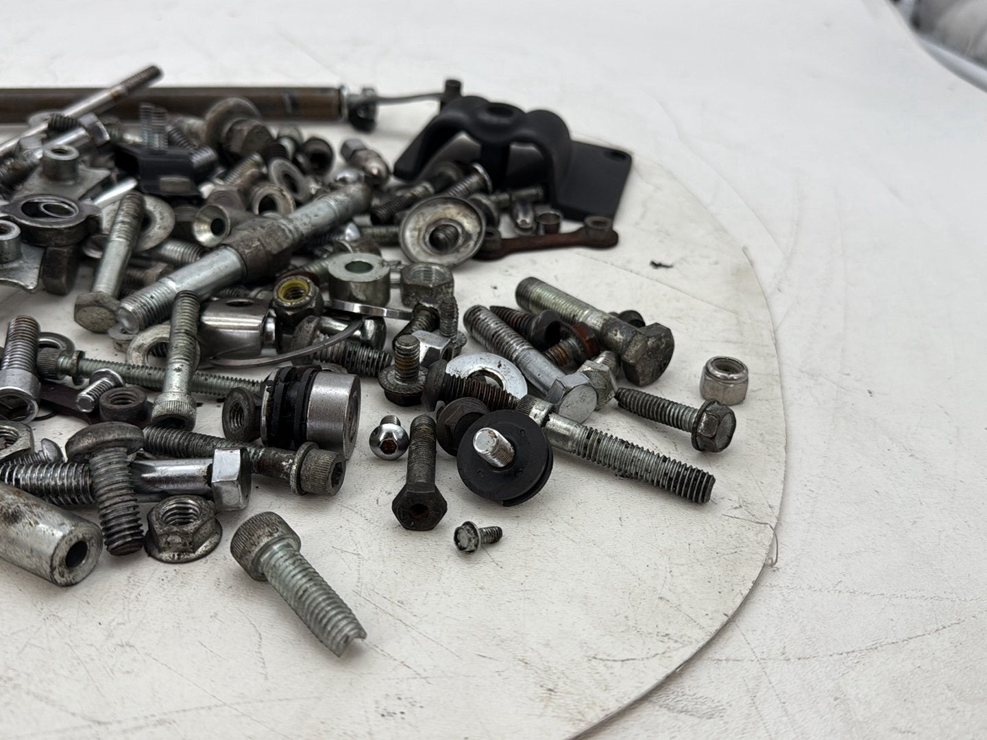 2000 Harley Dyna FXDWG Wide Glide OEM Hardware Bolts Nuts & Brackets