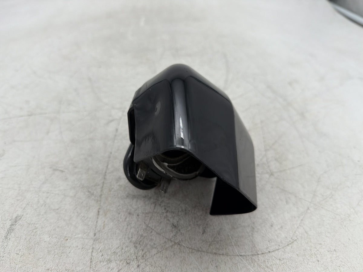 12 Harley Dyna Fat Bob FXDF 103 OEM Horn Signal Klaxon Chrome Cover DENTED BENT