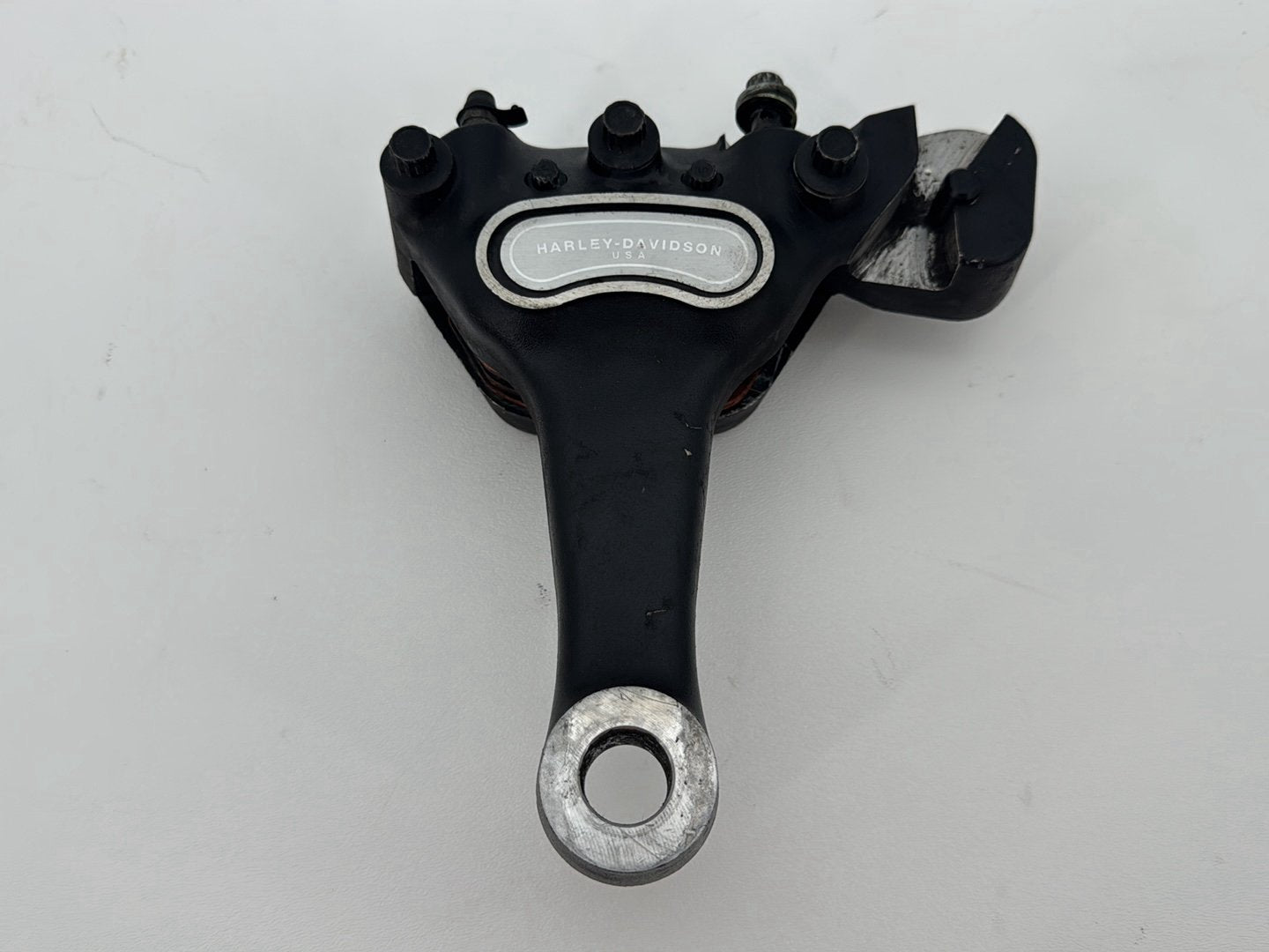 2007 Harley Softail Heritage Classic FLSTC OEM Rear Back Brake Caliper