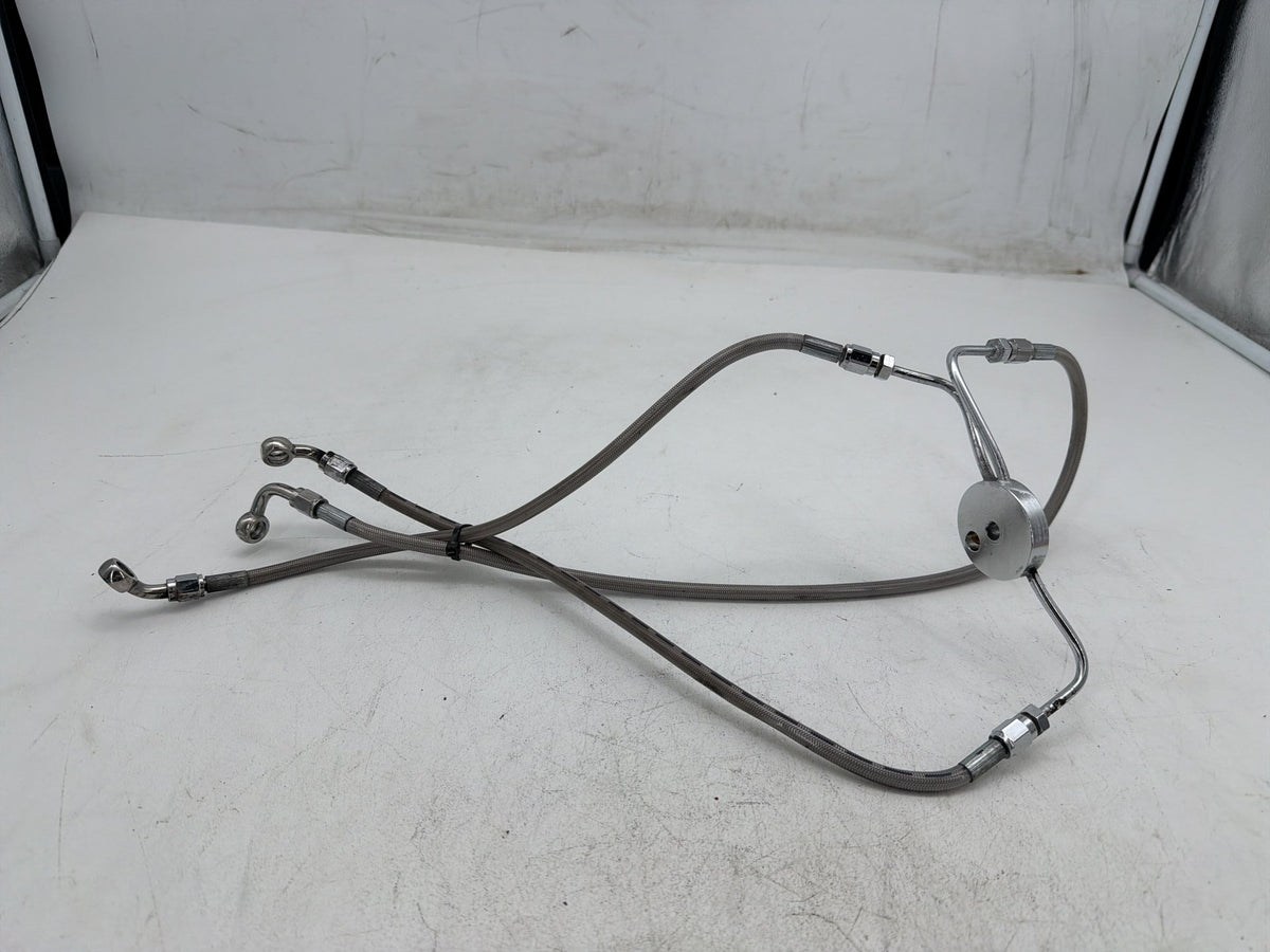 2006 Harley Street Glide Touring FLHX OEM Front Brake Hose Line Pipe