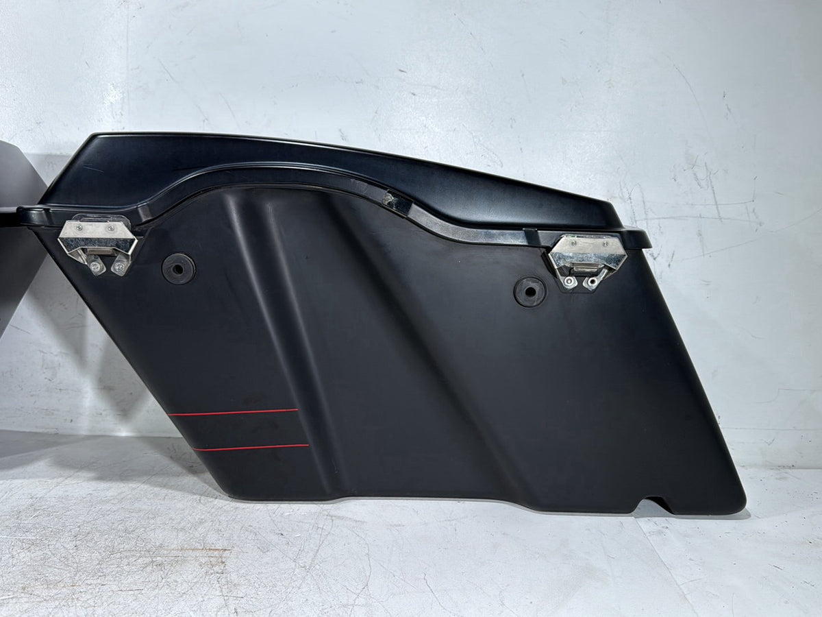 2011 Harley Road Glide Touring FLTRX OEM Left Right Saddlebags Luggage NOKey
