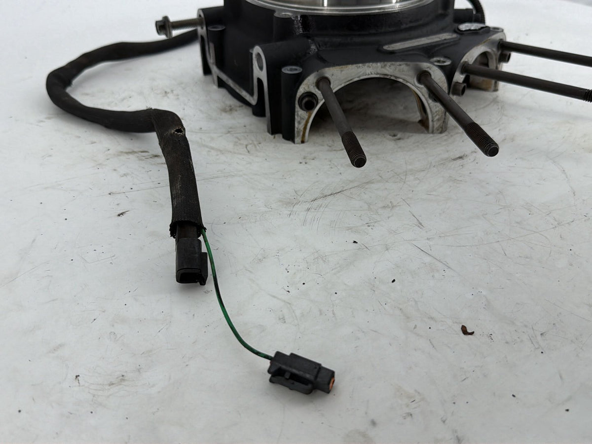 2008 Harley Touring FLHTCUI Electra Ultra OEM Crankcase Shaft Engine Motor Cover