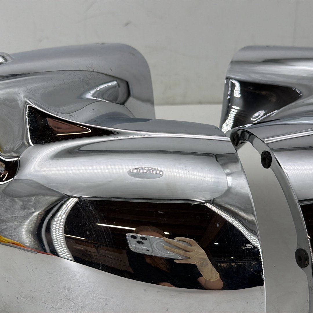 1997 Harley Road King Touring FLHRI OEM Left & Right Headlamp Nacelle Covers