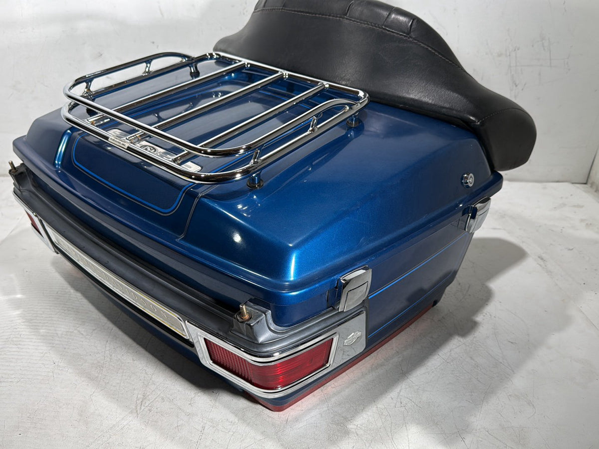 2006 Harley Electra Glide Touring Ultra FLHTCUI OEM Pass Backrest Tour Pak Luggage NOKey