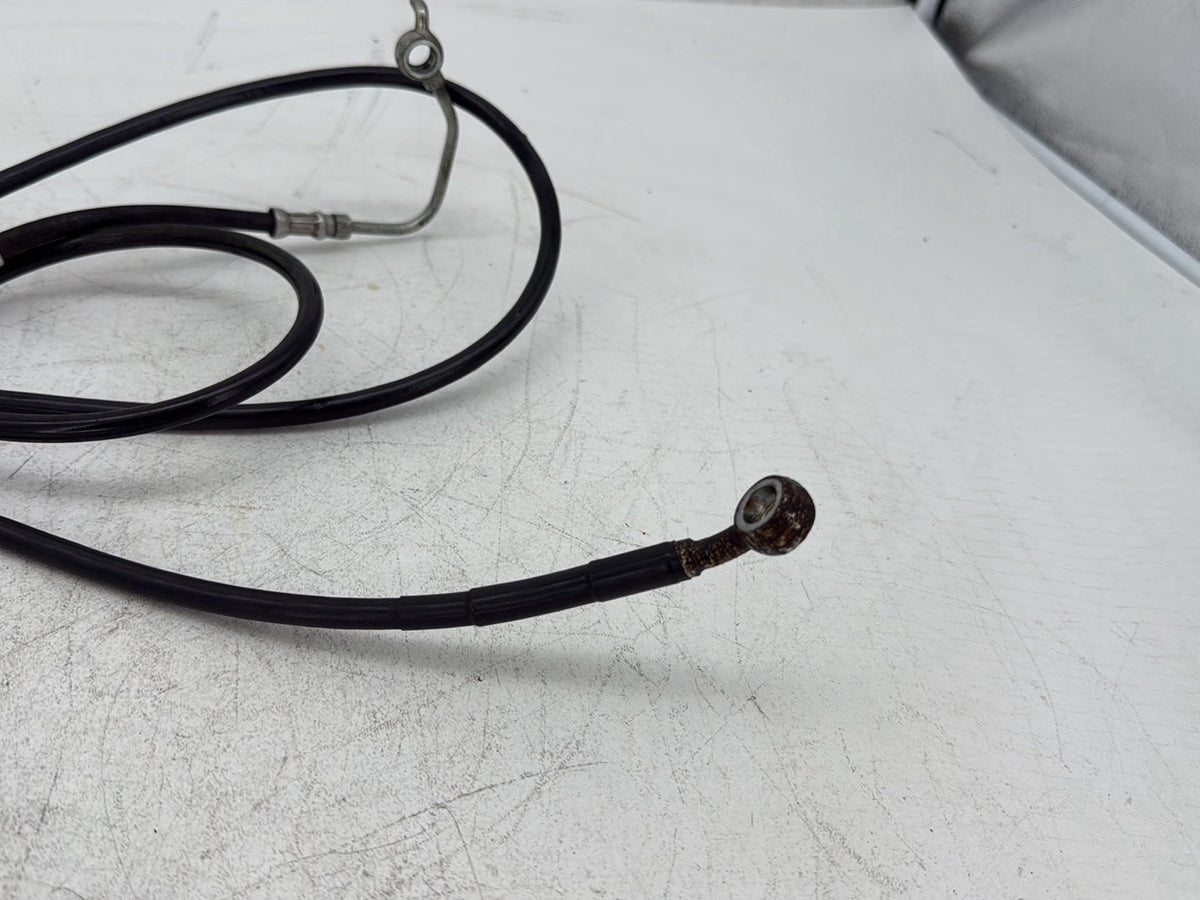 2010 Harley Road King Touring Classic OEM Front Brake Hose Line Pipe ABS