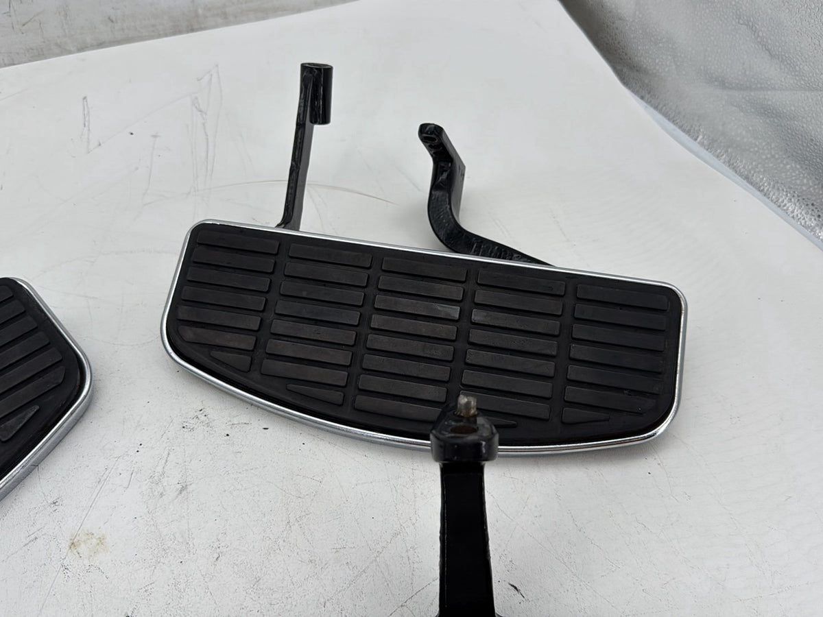 1997 Harley Road King FLHPI OEM Driver & Passenger Floorboard Footrests