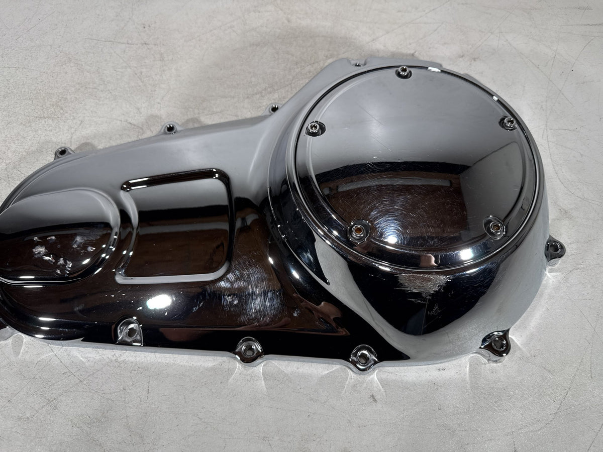 11 Harley Electra Glide Touring Police OEM Outer Primary Clutch Cover SCRATCHED