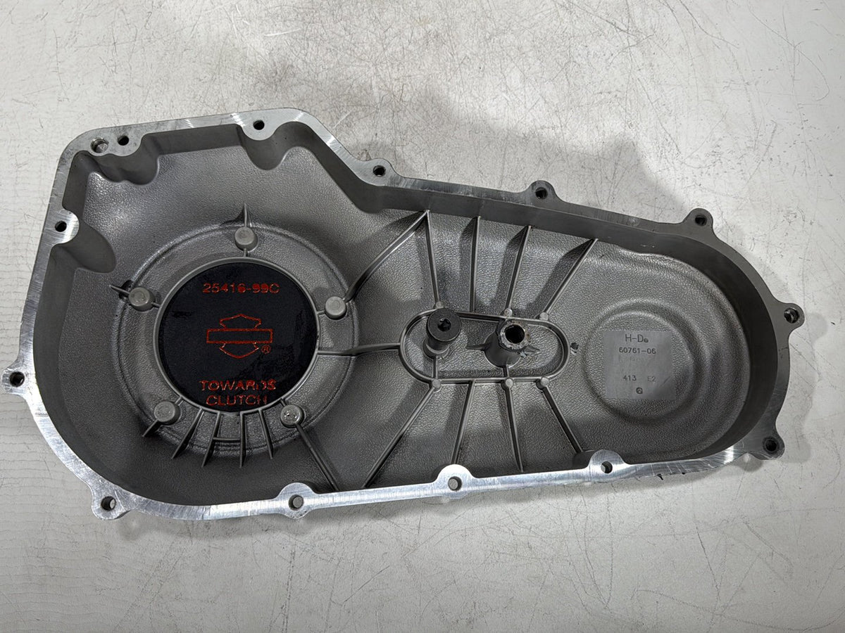 2009 Harley Dyna Street Bob FXDB OEM Outer Primary Clutch Cover