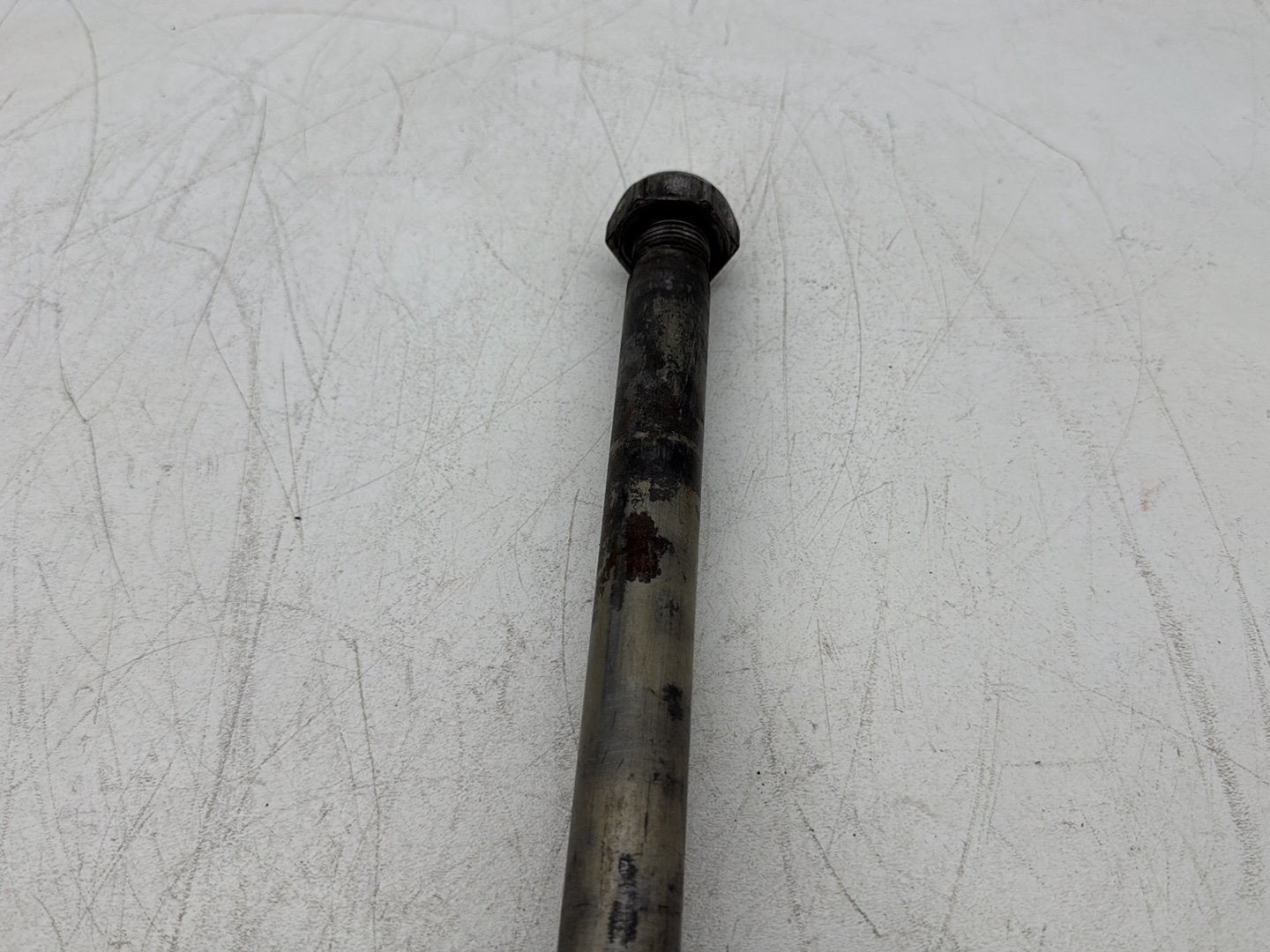 2011 Harley Softail FLSTFB Fat Boy OEM Rear Wheel Axle Bolt Shaft