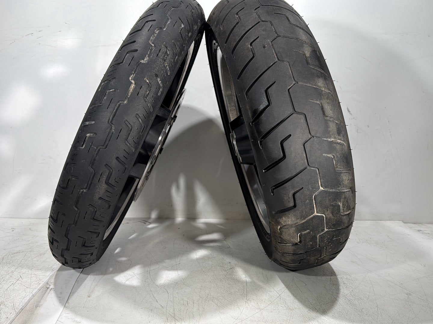 2015 Harley Dyna Low Rider FXDL OEM Front & Rear Wheel Rim Tire