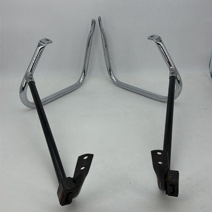 1999 - 2006 Harley-Davidson Touring Road King Rear Left Right Saddlebag Guard Rails Bar  	49194-85