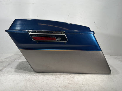 1998 Harley Touring FLHTCUI Electra Glide Ultra OEM Left Right Saddlebags Luggage NOKey