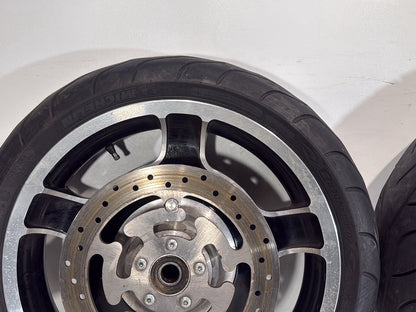2008 - 2016 Harley-Davidson Touring Street Glide Front & Rear Wheel Rim Tire 41288-09
