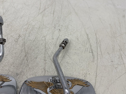 2000 Harley Softail FLSTC Heritage Classic OEM Left Right Rear View Mirror