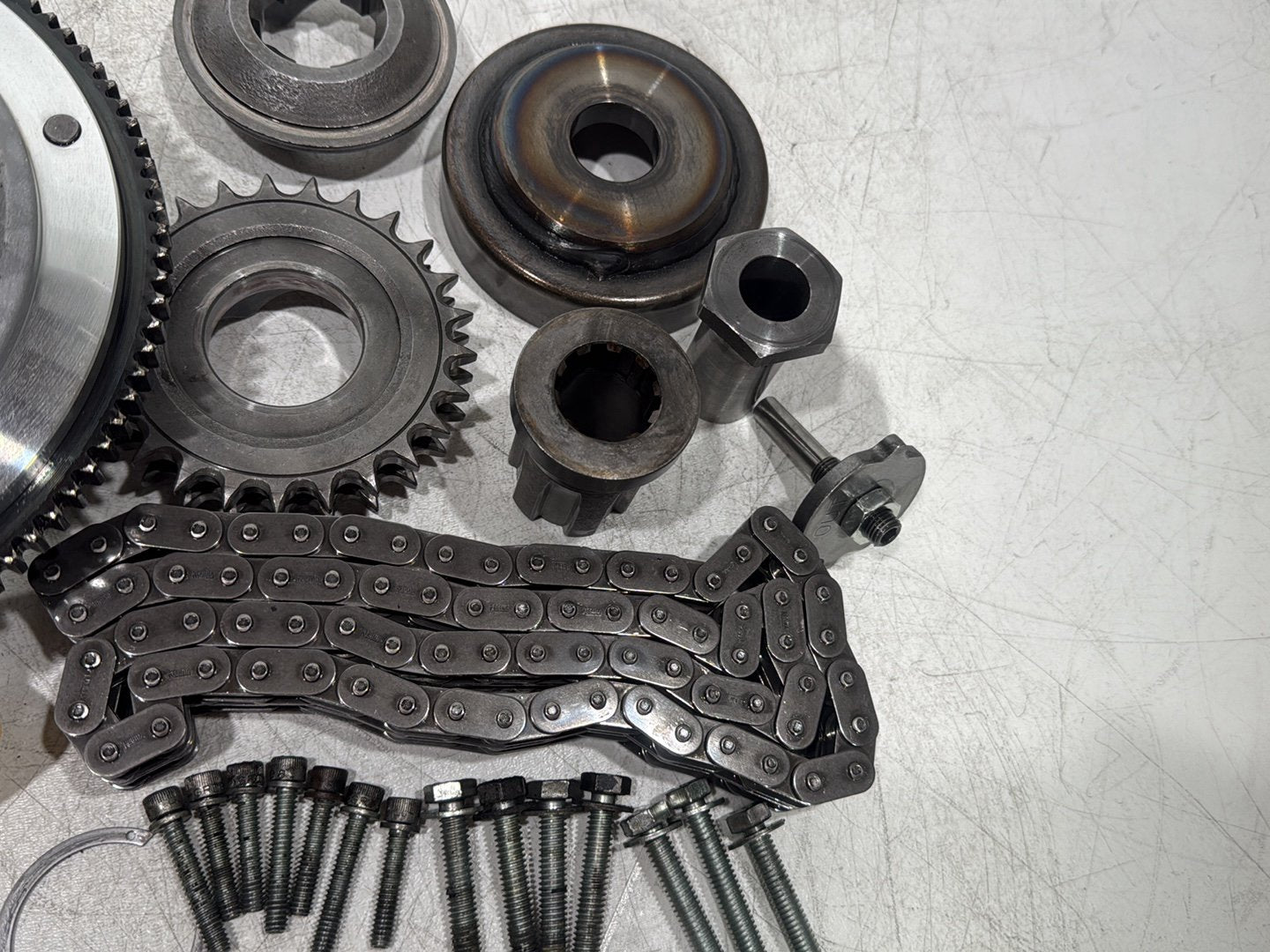 2006 Harley Touring FLHRI Road King OEM Clutch Basket Chain Tensioner Kit