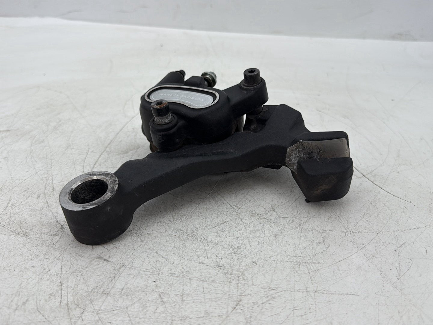 2008 Harley Dyna FXDL Low Rider Anniversary OEM Rear Back Brake Caliper w/ Bracket