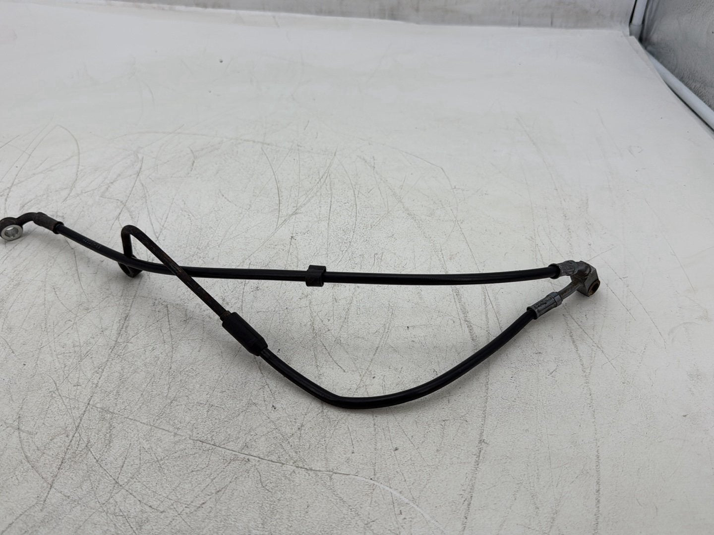 2011 Harley Softail FLSTFB Fat Boy OEM Rear Brake Hose Line Pipe ABS 43373-11