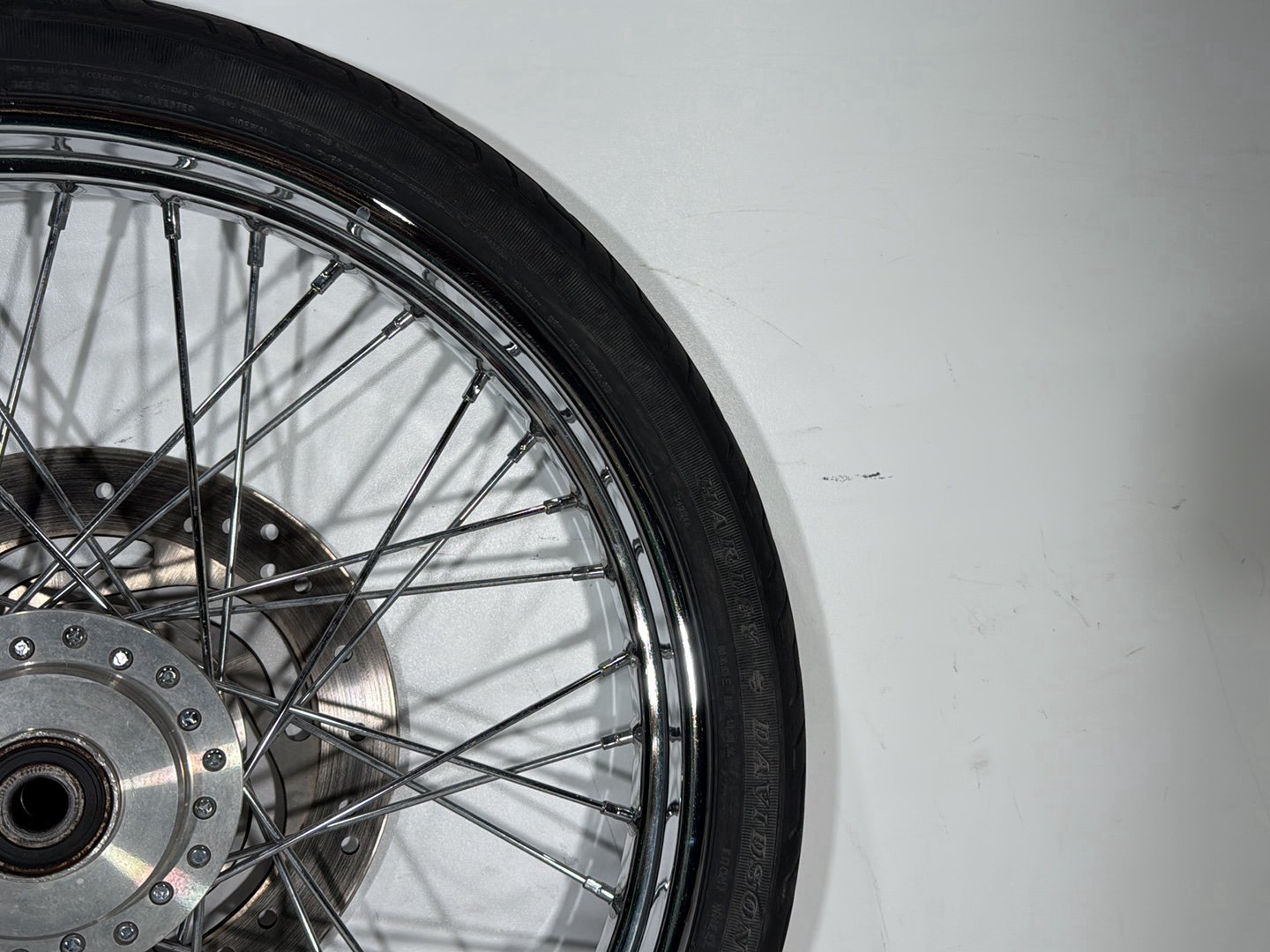 2004 - 2013 Harley-Davidson Sportster 1200 Custom Front Wheel Rim Tire Spoked 44610-05