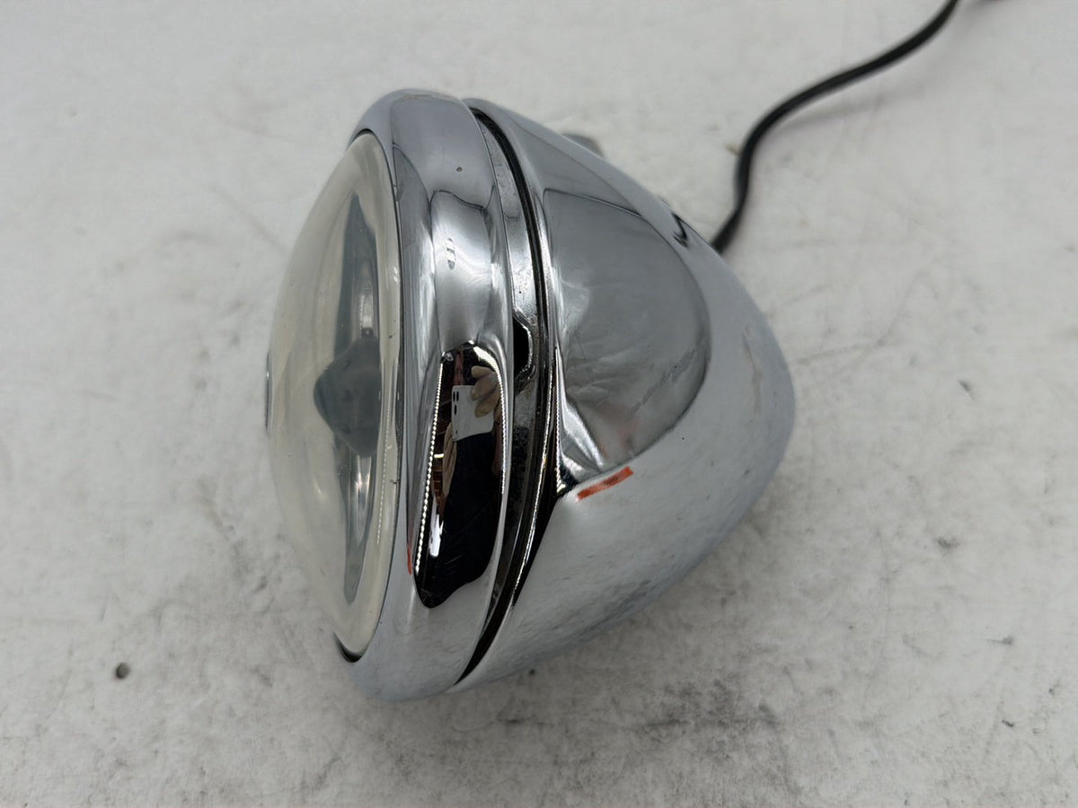 2006 Harley Sportster 1200 XL1200C Headlight Halogen Dented Scratched