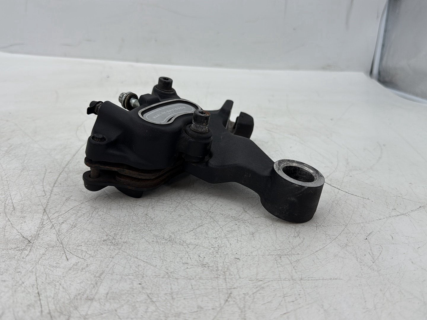 2008 Harley Dyna FXDL Low Rider Anniversary OEM Rear Back Brake Caliper w/ Bracket