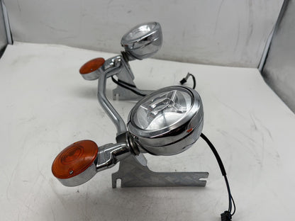2006 Harley Touring FLHTCI Electra Glide Classic OEM Front Turn Signal Indicators Aux Light Bar