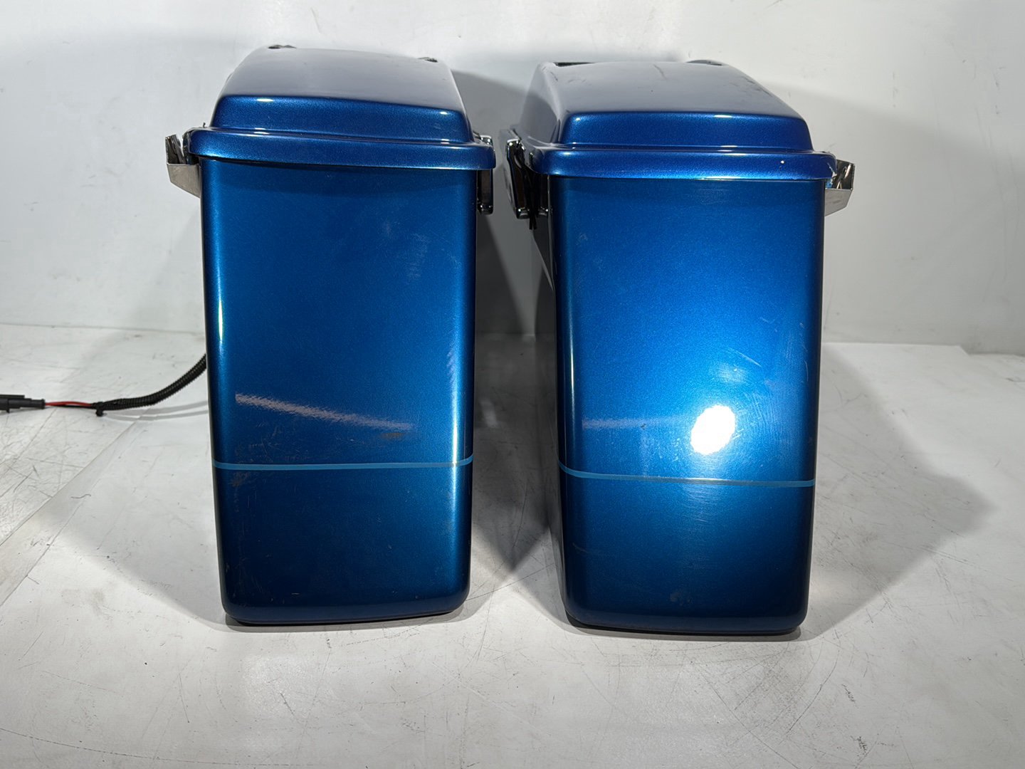 2006 Harley Electra Glide Touring Classic FLHTCI OEM Left Right Saddlebags Luggage NOKey