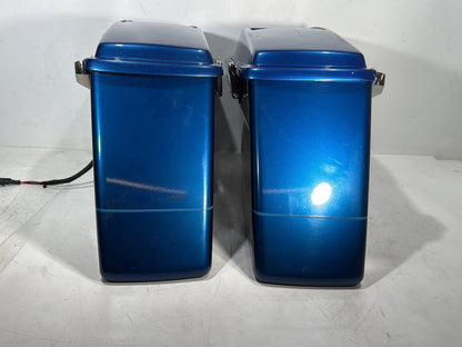 2006 Harley Electra Glide Touring Classic FLHTCI OEM Left Right Saddlebags Luggage NOKey