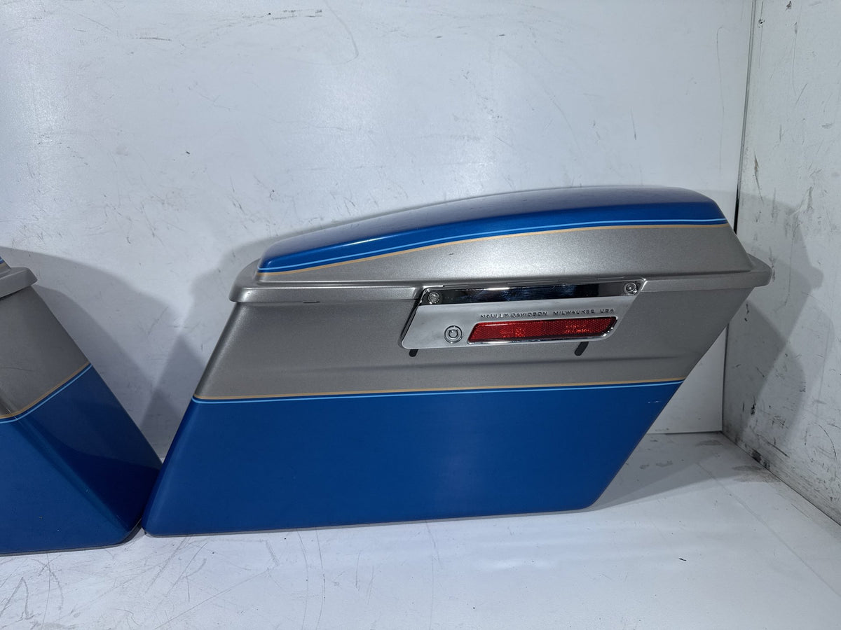 1996 Harley Electra Glide Touring Ultra OEM Left Right Saddlebags Luggage NOKey