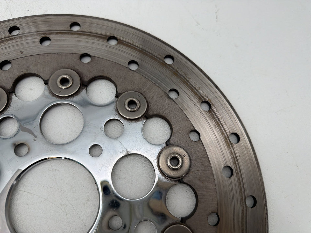 2007 Harley Electra Glide Touring CVO Eagle OEM Front Brake Rotors Disc Pair