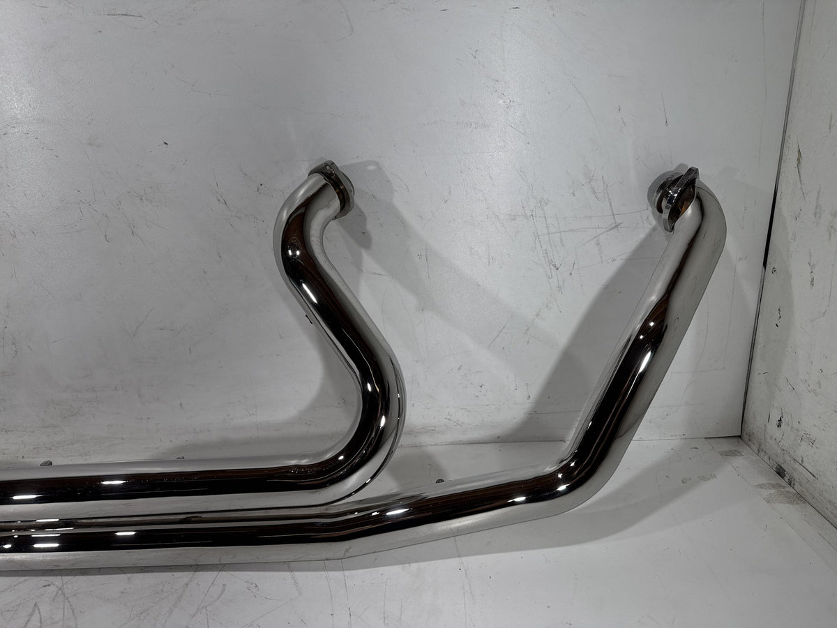 2006 Harley Street Glide Touring FLHX Exhaust Header Pipe Muffler COBRA