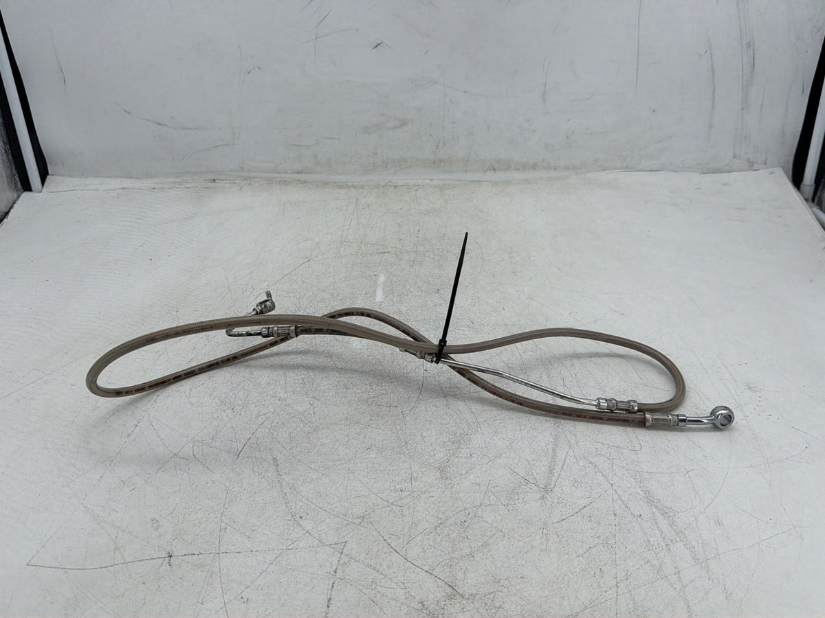13 Harley Electra Glide Touring CVO Screamin OEM Front Brake Hose Line Pipe ABS