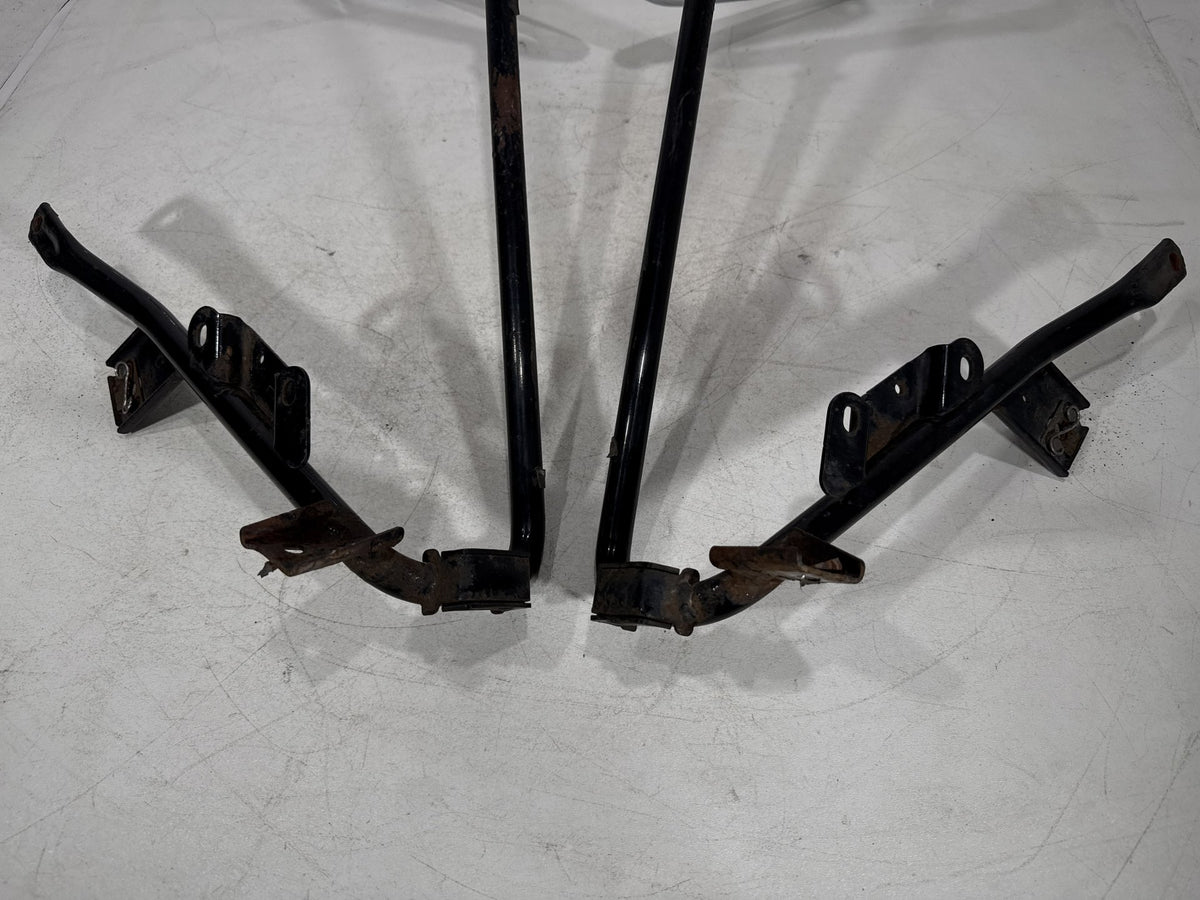 2013 Harley Street Glide Touring OEM Rear Left Right Saddlebag Guard Rails Bar