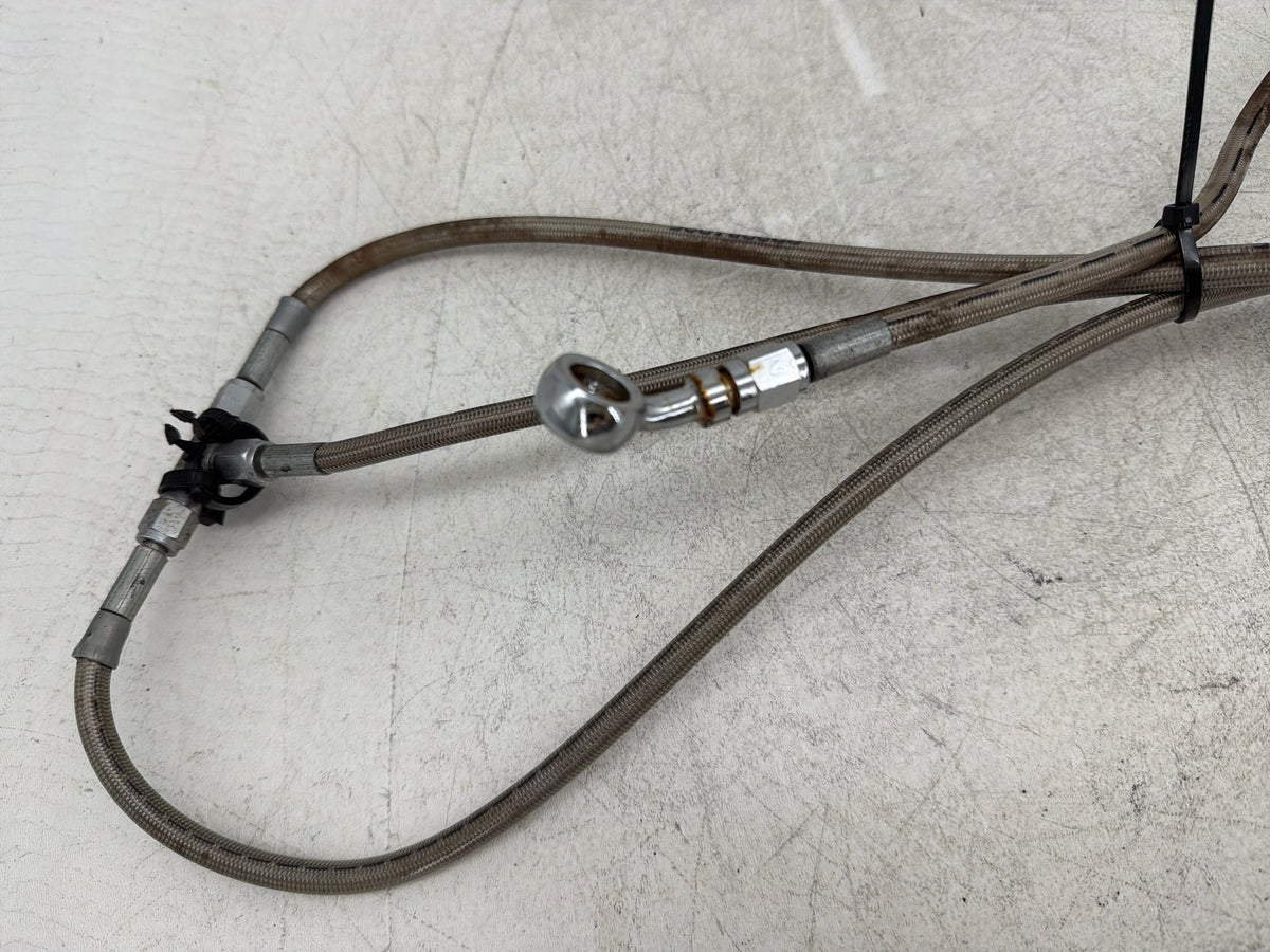 2004 Harley Electra Glide Touring Ultra OEM Front Brake Hose Line Pipe