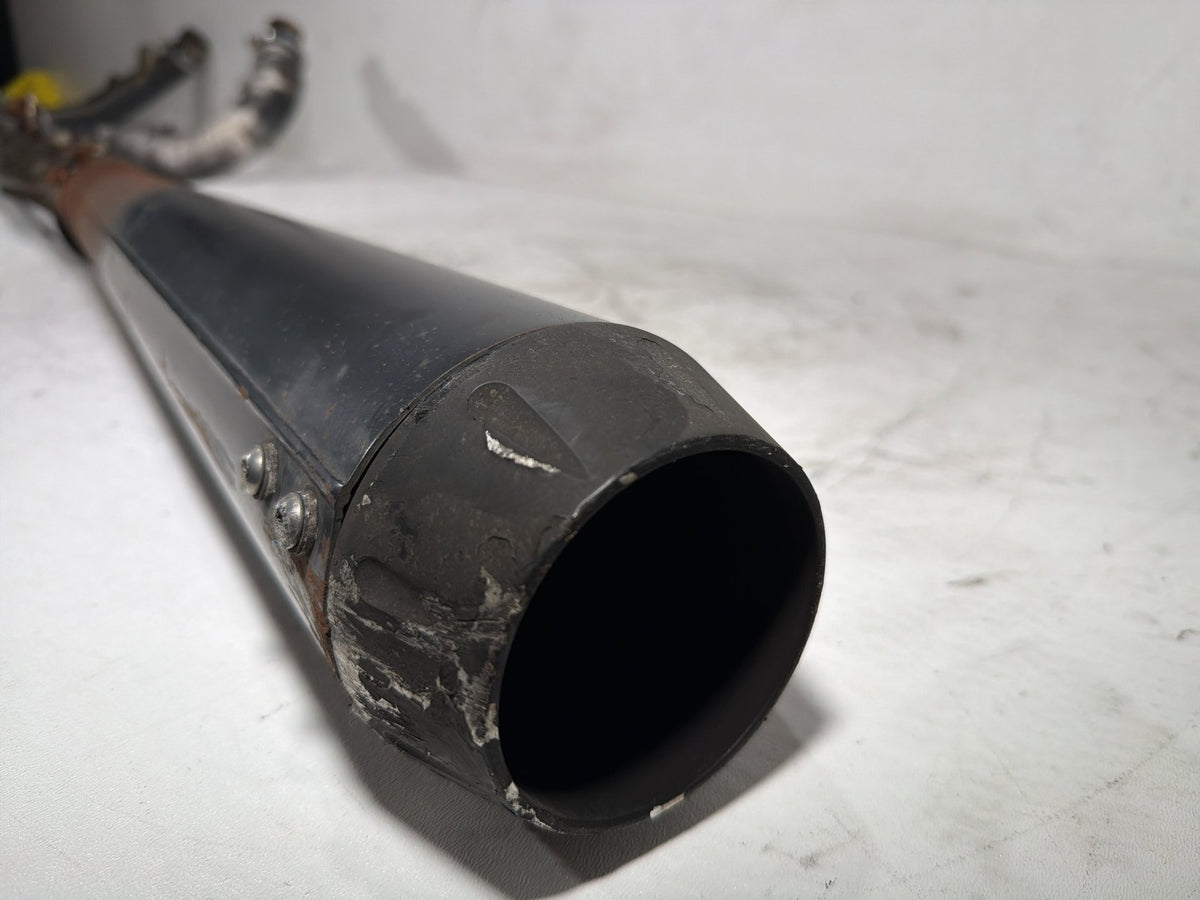 2011 Harley Electra Glide Touring Exhaust Header Pipe Muffler BASSANI 2 into 1