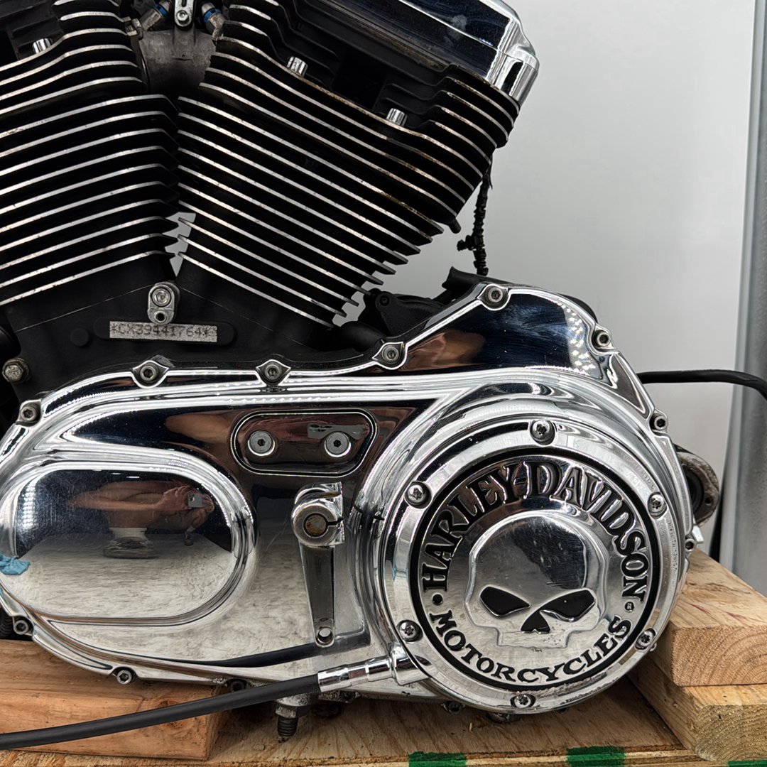 09 Harley Sportster XL1200 L 1200 Low OEM EFI 1200 Engine Motor Transmission 23K