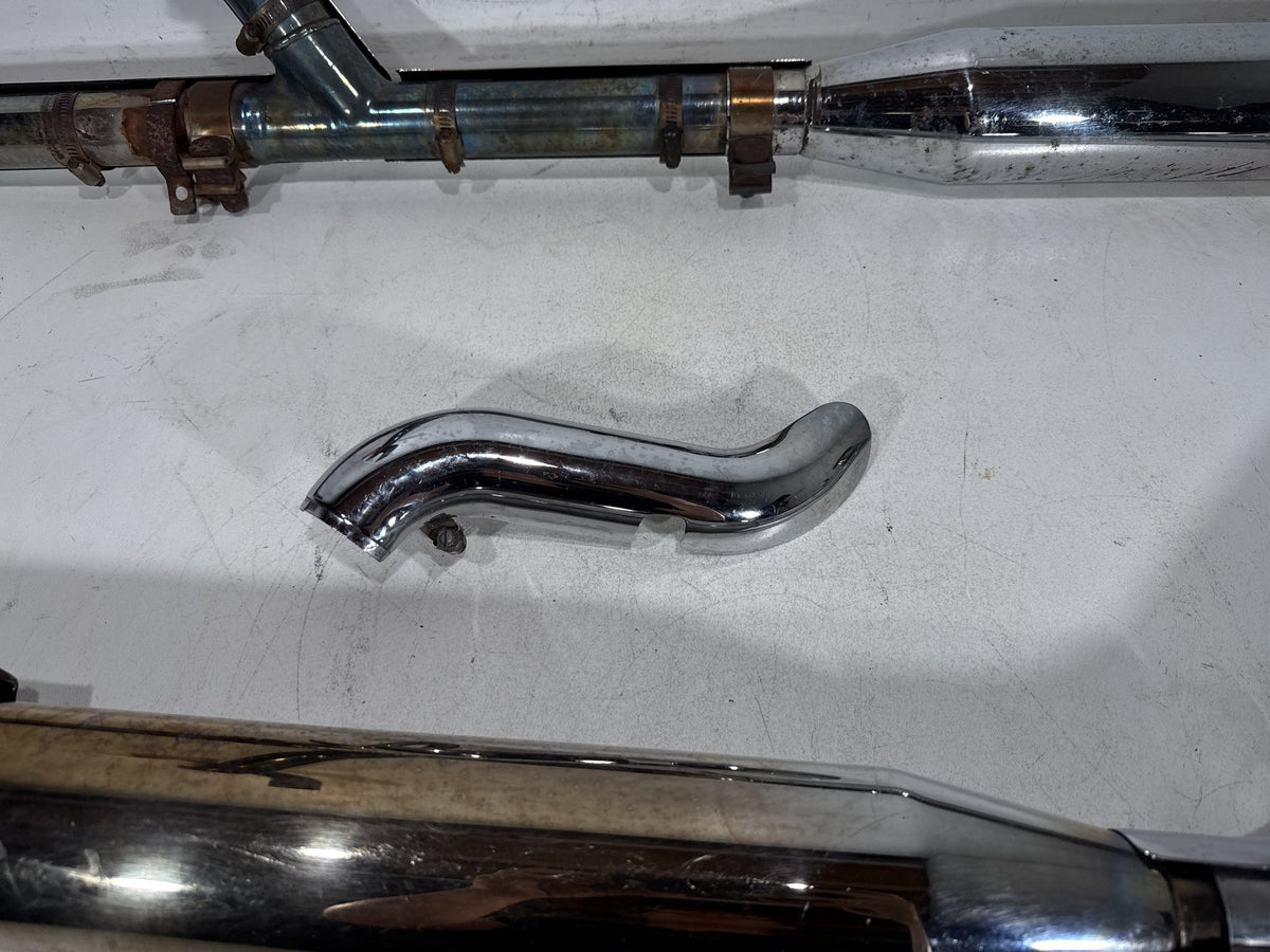 2001 Harley Electra Glide Touring Classic Exhaust Header Pipes Muffler RINEHART