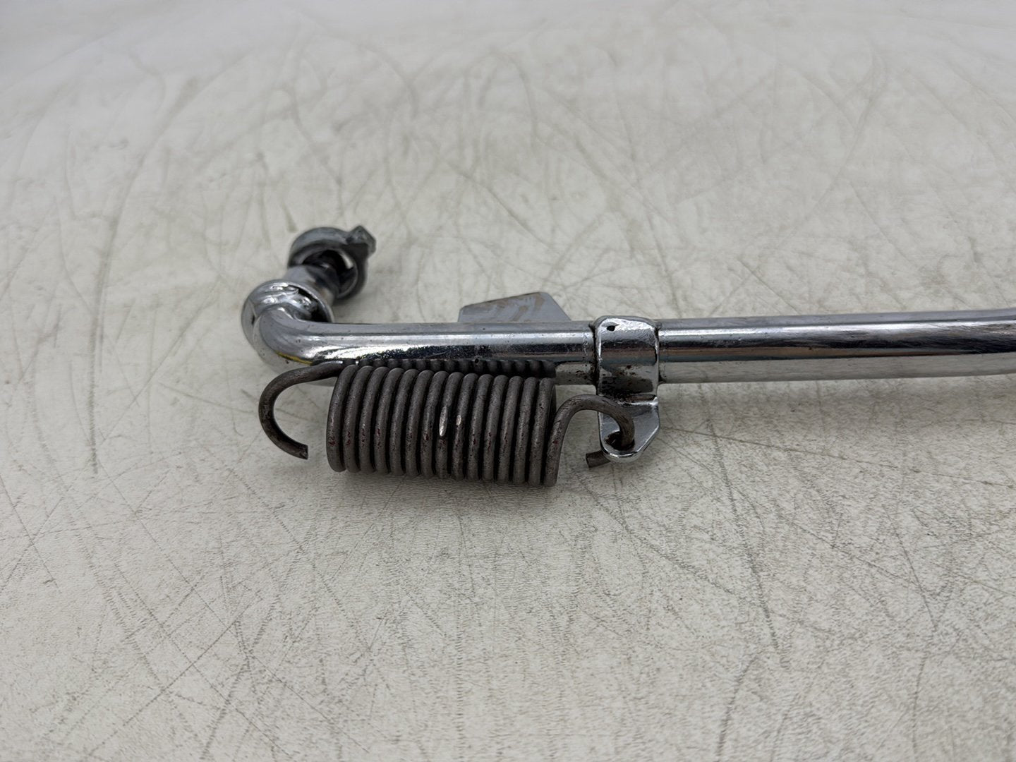 2004 Harley Dyna Super Glide FXDI OEM Left Side Jiffy Kick Stand & Spring