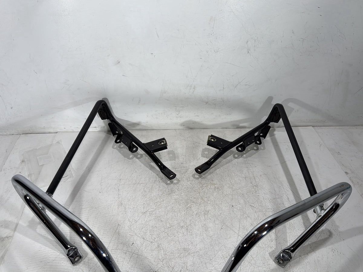 2011 Harley Electra Glide Touring OEM Rear Left Right Saddlebag Guard Rails Bar