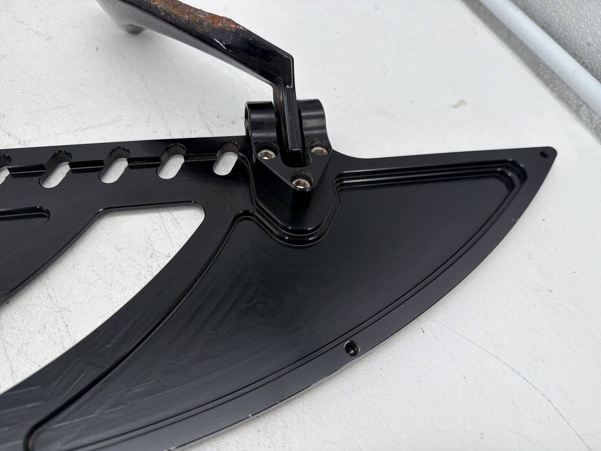 10 Harley Road King Touring Police Left Right Driver & Pass Floorboard Foot Rest
