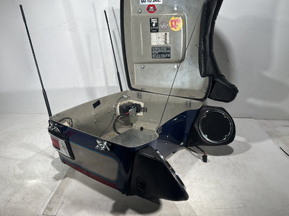 1998 Harley Touring FLHTCUI Electra Glide Ultra OEM Pass Backrest Tour Pak Luggage NOKey