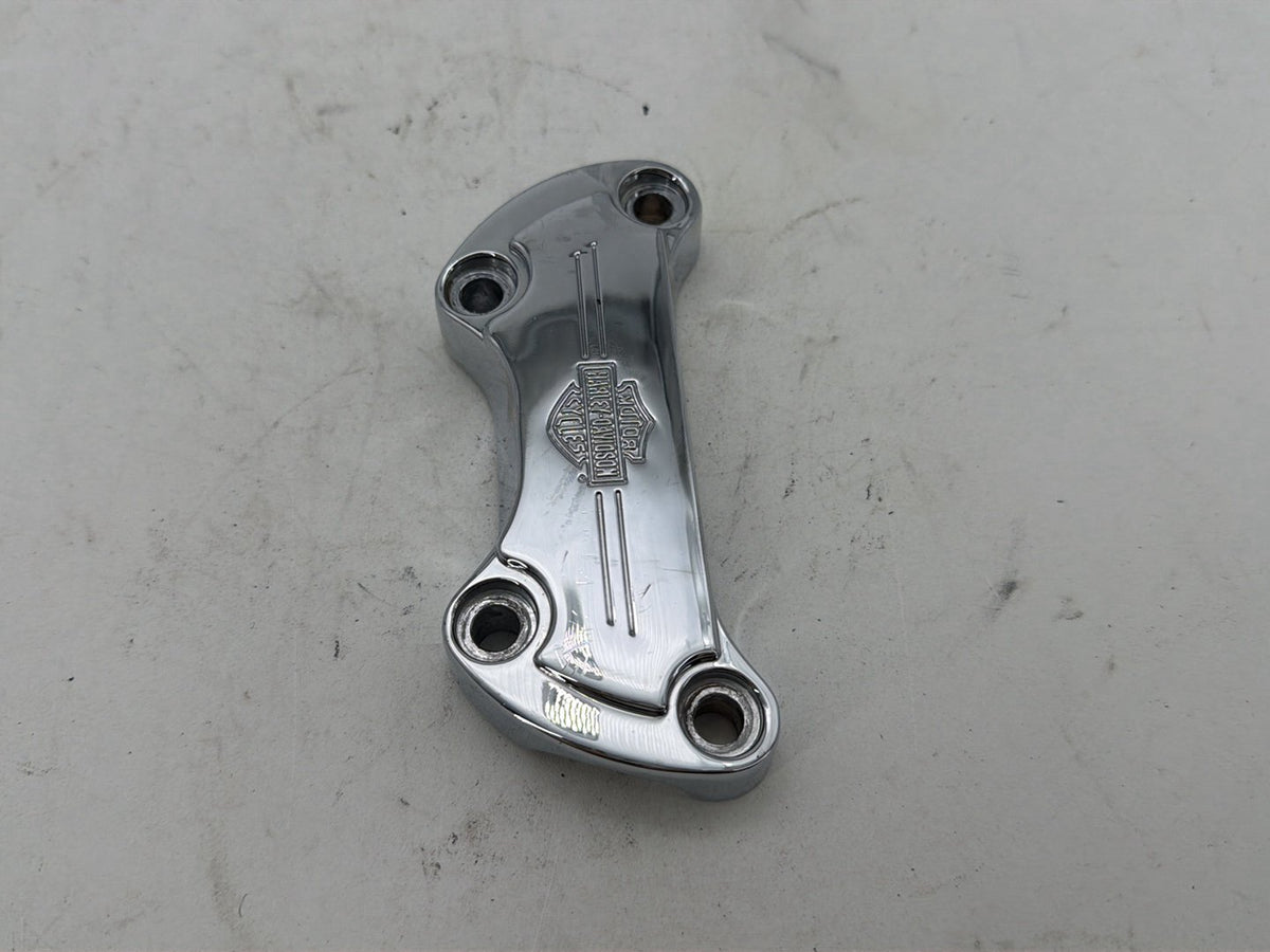 1992 Harley Heritage Softail Classic FLSTC OEM Front Handlebar Riser Top Clamp