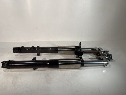 1986 - 1998 Harley-Davidson Softail Heritage Classic Front Triple Tree Set & LH RH Fork Legs Sliders 45915-86 , 56567-86B