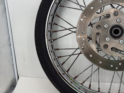 2003 Harley Sportster XL1200C 1200 Custom Anniversary OEM Front Wheel Rim Tire Spoked
