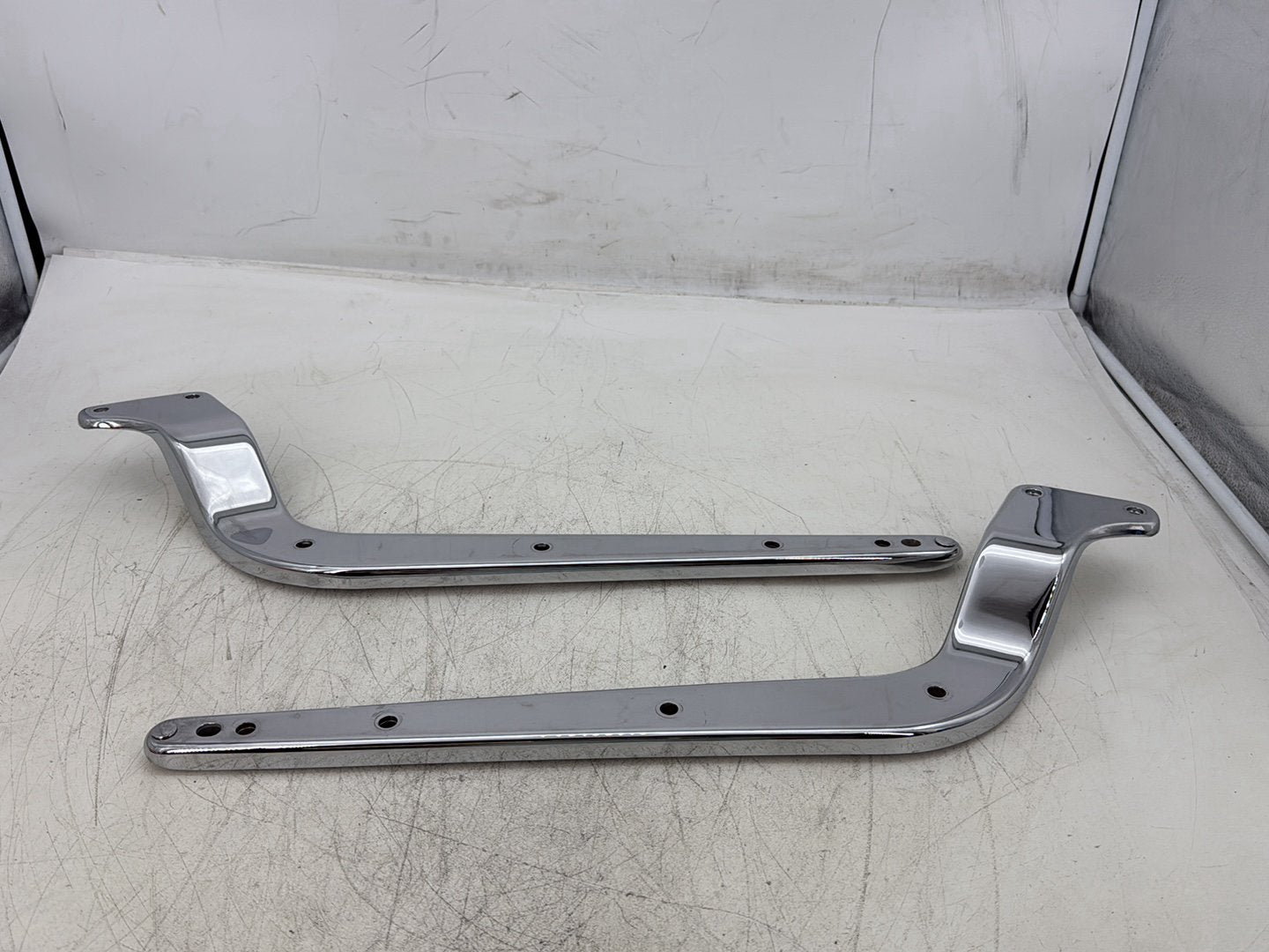 2000 Harley Softail FLSTC Heritage Classic OEM Left Right Saddlebag Fender Struts Brackets