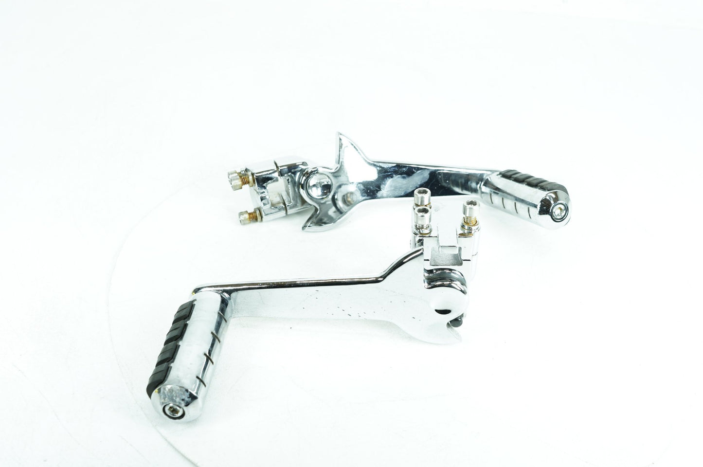 2007 - 2012 Harley-Davidson Touring Electra Glide Ultra Passenger Left & Right Foot Pegs Kuryakin