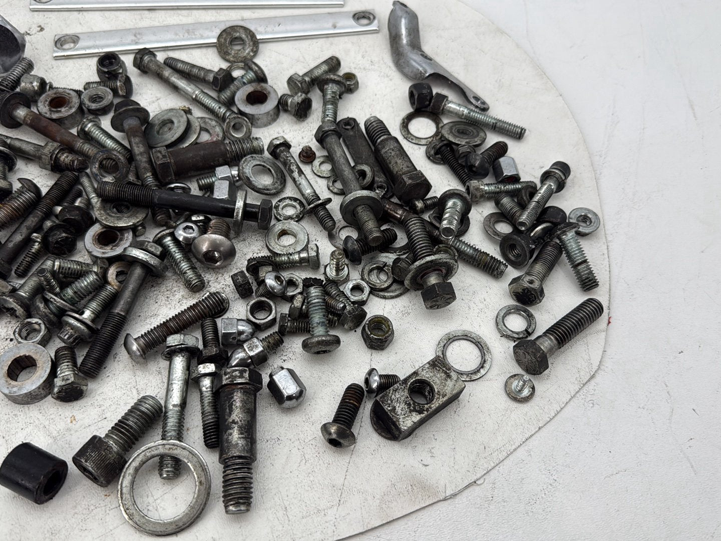 1997 Harley Softail Fat Boy FLSTF OEM Hardware Bolts Nuts & Brackets