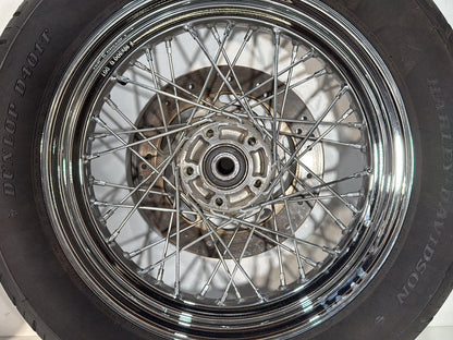 1999 - 2006 Harley-Davidson Softail Heritage Front Rear Wheel Rim Tire Spoked 40700-05 , 42947-06