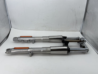 2008 Harley Softail Deluxe FLSTN OEM Front Triple Tree Set & LH RH Fork Legs Sliders