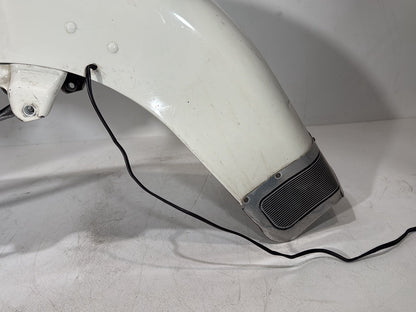 1999 - 2006 Harley-Davidson Touring Road King Police Front Wheel Fender Shell Panel w/ Front Fender Bumper Rail Cushion